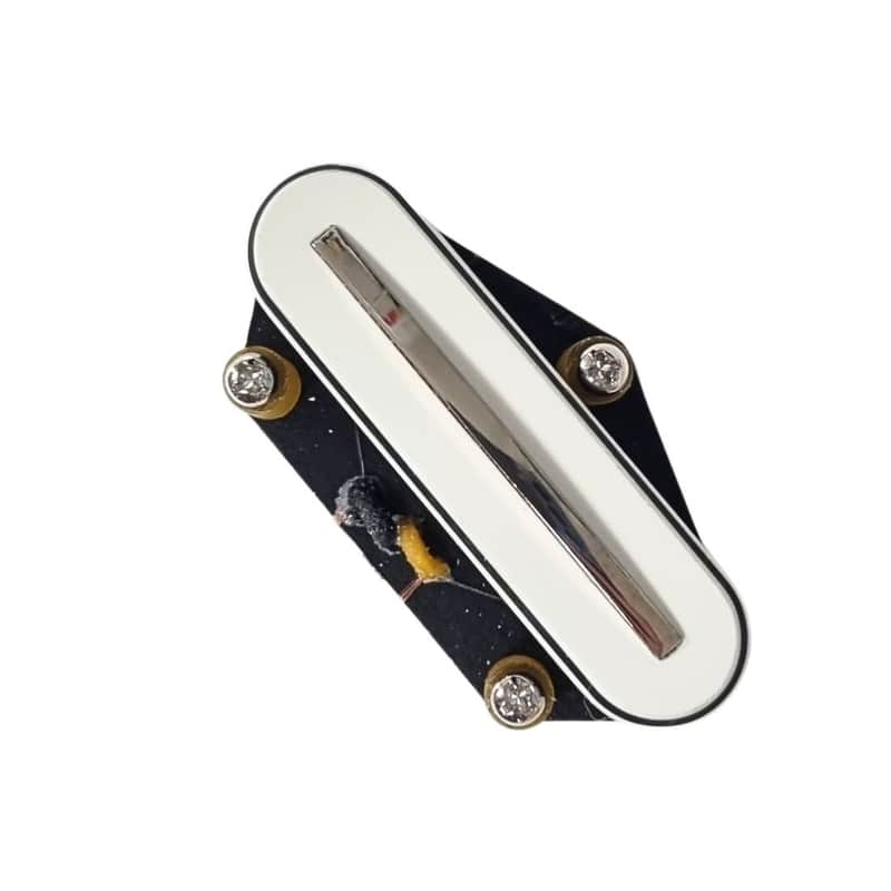 Micro Telecaster chevalet Charlie Christian Blanc- Dreamsongs image 1