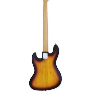Aria STB-JB/TT-3TS STB Series Jazz Bass, 3-Tone Sunburst, New, Free Shipping image 2
