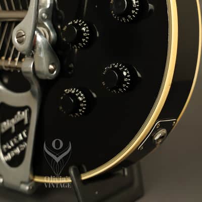 1957 Gibson Les Paul Custom Black w/original Bigsby + "Fretless Wonder" HANG TAG image 7