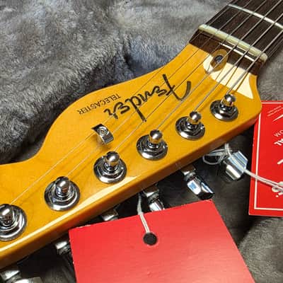 Fender American Ultra Telecaster BRAND NEW! Texas Tea Metallic USA Tele Electric Guitar image 7