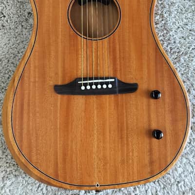 Fender Highway Acoustic Electric Mahogany Dreadnought Performance Guitar w/Bag image 3