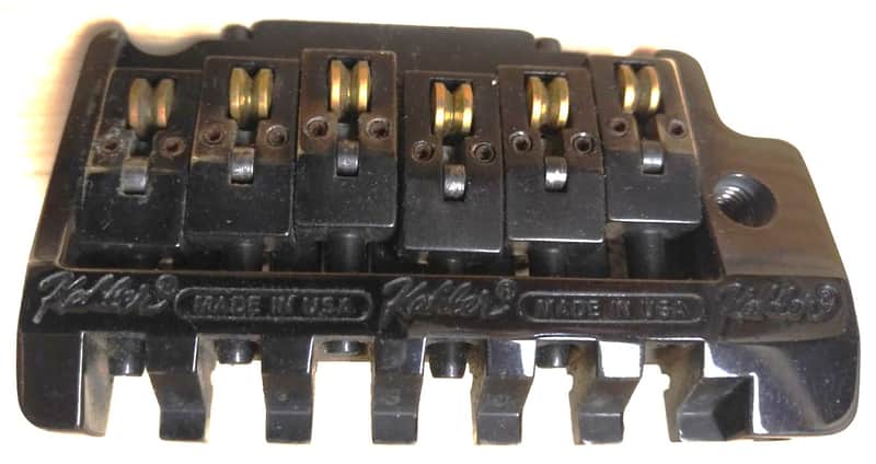 Kahler trem 1980s - black chrome image 1