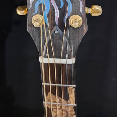 Blueberry Archtop Acoustic Guitar Grand Concert Built to Order in 90 Days image 4