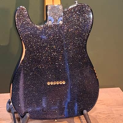 Fender Brad Paisley Road Worn Esquire - Black Sparkle image 10