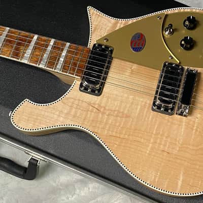 NEW ! Rickenbacker 660 Electric Guitar - Maple Glo - 7.4 lbs - Authorized Dealer - In-Stock! G07750 image 9