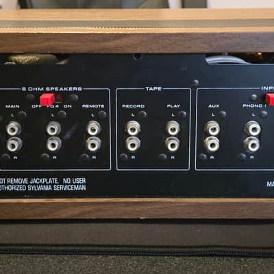 Great conditions Sylvania CR-2742 Vintage AM / FM Stereo Receiver 1970's image 8