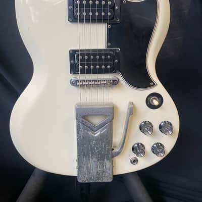 Gibson Les Paul (SG) Standard with Sideways Vibrola 1961 - 1962 - Cherry image 2