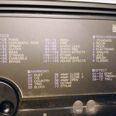 Yamaha PSR-1700 Workstation Arranger Keyboard Piano Synth MIDI RARE image 13