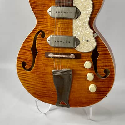Retrograde Guitars Cambridge Hollow Body 2021 Honey Amber Varnish NEW (Authorized Dealer) image 5