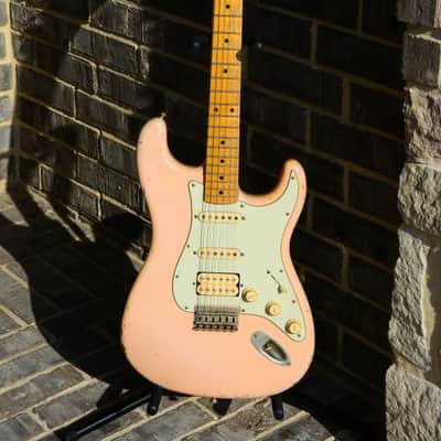 Rock N Roll Relics Blackmore NAMM Show Guitar 2015 - Shell Pink image 1