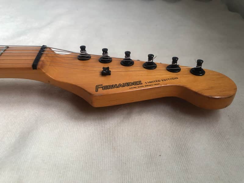 Fernandes STC-50 Allan Holdsworth 80's - Black | Reverb Canada