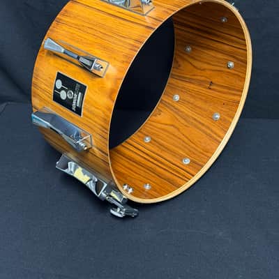 Sonor Lite LD547x Snare Drum 14" x 7,25" 1985 - Genuine Rosewood Veneer image 20