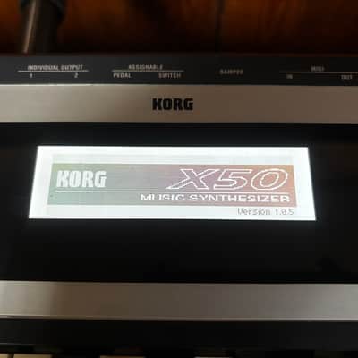 Korg X50 61-Key Synthesizer Keyboard w/ box, power supply 100-240V image 5