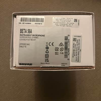 Shure BETA 56A Supercardioid Dynamic Microphone BRAND NEW! image 2