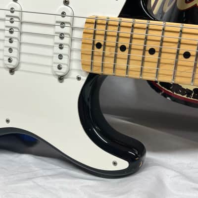 Fender 60th Anniversary American Vintage 1954 Stratocaster Strat Electric Guitar 2014 with Hard Case - 2-Color Sunburst image 6