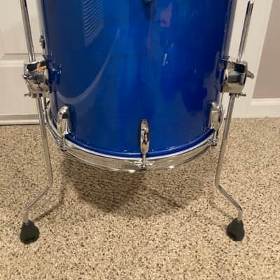 Pearl 14"x14" Session Studio Classic Floor Tom SHEER BLUE Drum image 2
