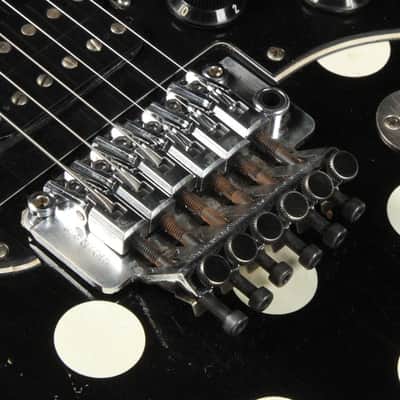 LsL Instruments Saticoy White Heavy Aging Black w/ White Polka Dots image 14