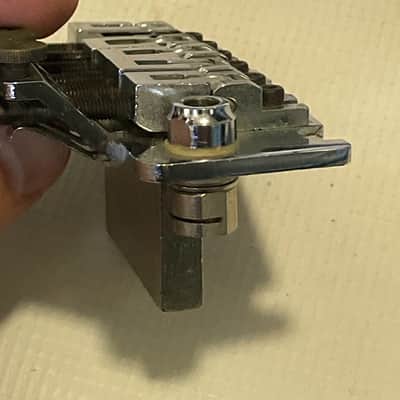Early 1980's Original Floyd Rose Made in Germany Chrome Tremolo Bridge Vibrato (Parts Mutt) image 17