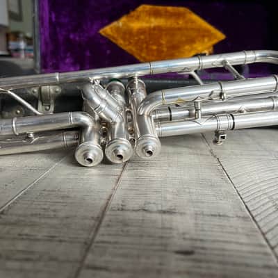 Rare WWI-Era 1910s William Frank C Trumpet w/ Dual Tuning Slides & Case – Fully Serviced image 6
