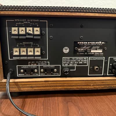 Marantz  2270 Vintage Stereo Receiver Recapped image 13