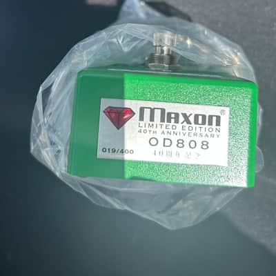 Maxon OD-808 Overdrive 40th Anniversary 2019 - Green image 3