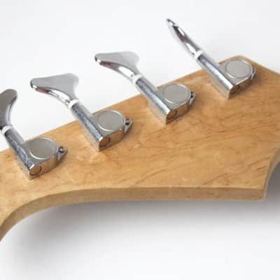 Early 2000's Silvertone Midnight Purple Indigo Jazz Bass J-Style Bass ~Rosewood Fretboard~ image 23