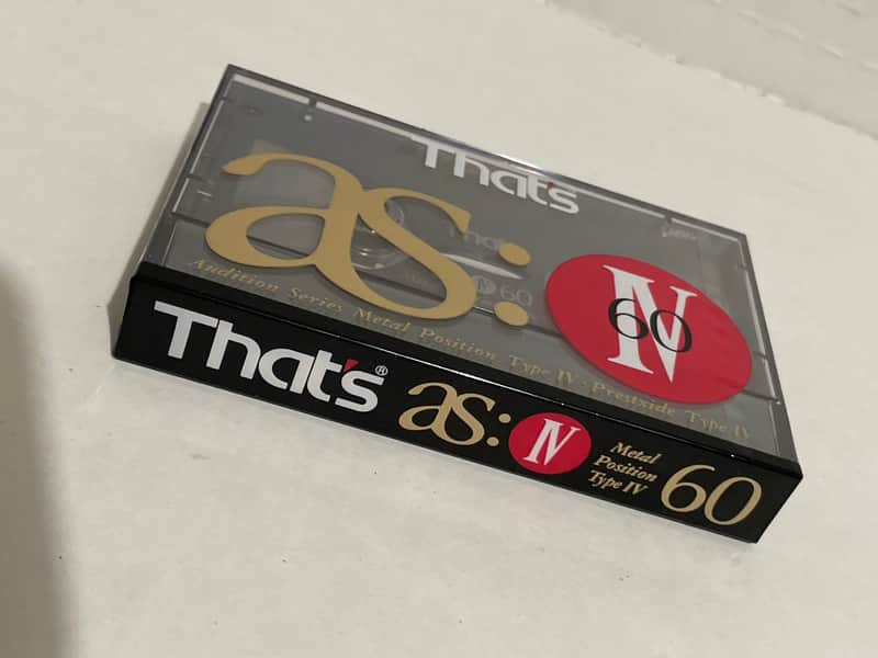 That's [by Taiyo Yuden] Audition Series Type 4 Metal Cassette Tape 1995 - AS:IV image 1