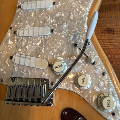 Fender Strat Plus Lace Sensors TBX Wilkinson Schallers 1991 - Natural Ash image 2