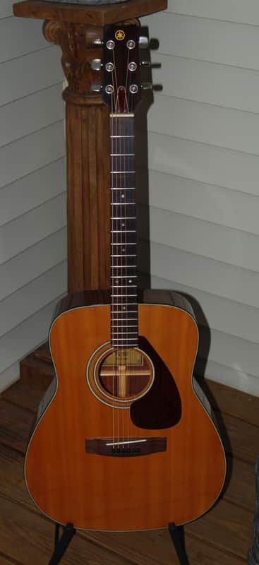 Yamaha FG-160 1970's with Hard shell case | Reverb