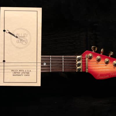 Valley Arts Steve Lukather Custom Pro  1991 Sunburst image 14
