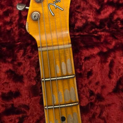 Fender Custom Shop Limited Edition 1950 Double Esquire 2023  - Nocaster Blonde Heavy Relic image 4