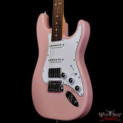 Suhr Custom Classic S HSS Rosewood Fingerboard Matching Color Headstock Shell Pink 8.05 LBS image 2