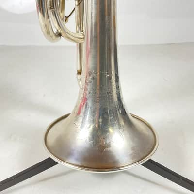 Used C.G. Conn "New York Wonder" Bb/A Cornet (SN: 70075) image 6