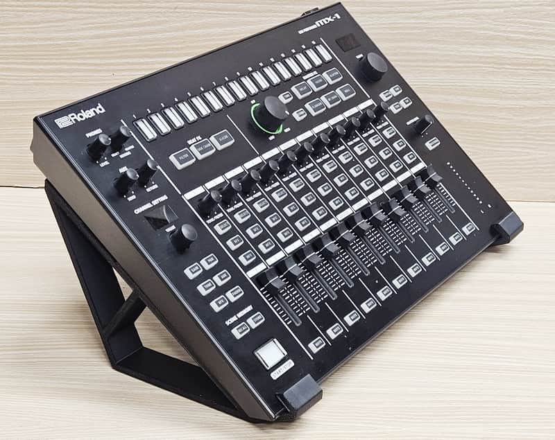 The Analog Source 35 Degree Angled Desktop Stand For Roland AIRA MX-1 Mix Performer image 1