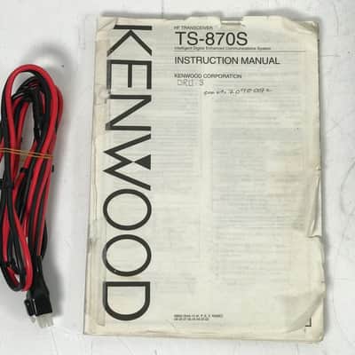 Kenwood TS-870S and MC-43S HF Transceiver image 12