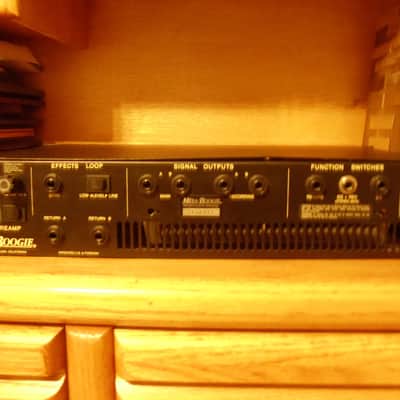 Mesa Boogie Studio Preamp 1990? Black with Footswitch image 3
