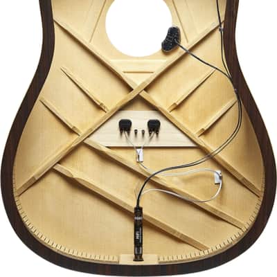 LR Baggs HiFi Acoustic Guitar Pickup/Preamp System, Black image 5