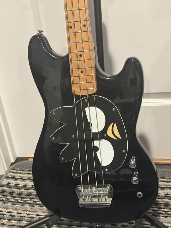 Fender Squier x Sanrio Badtz-Maru Bronco Bass - 2006 Hello Kitty image 1