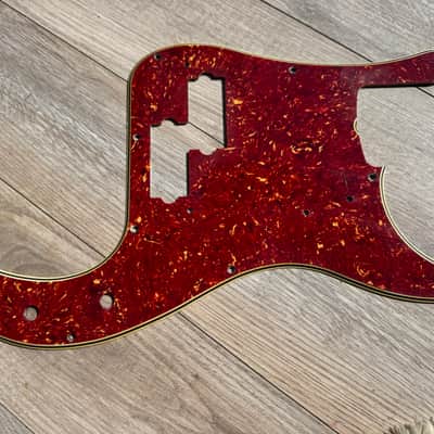 58 10 hole fender precision tortoise pickguard USA 57 50's RI image 2