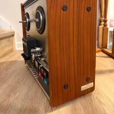 TEAC A-2300SX 1/4" 4-Track Reel to Reel Tape Recorder 1970s - Silver image 2