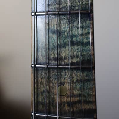 Telecaster Electric Guitar Project - Turquoise Flame Maple Top, Neck & Fretboard image 20