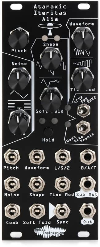 Noise Engineering Ataraxic Iteritas Alia Additive Voice Eurorack Module - Black image 1