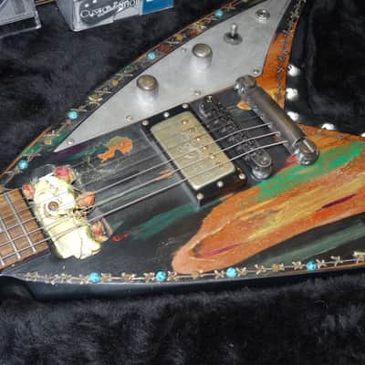 ESP Super V George Lynch Mr. Scary Desert Rose 2009 Limited Run of 3 Handbuilt by George Lynch! image 14