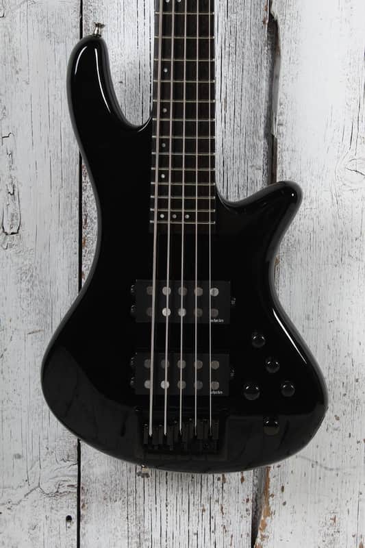 Schecter 2017 Stiletto Stage-5 Bass 5 String Electric Bass Guitar with Case image 1