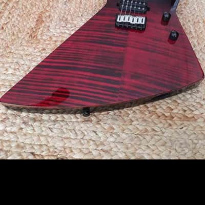Chapman Explorer - Ghost Fret Black Blood Standard V2 2019 - Black Blood image 10