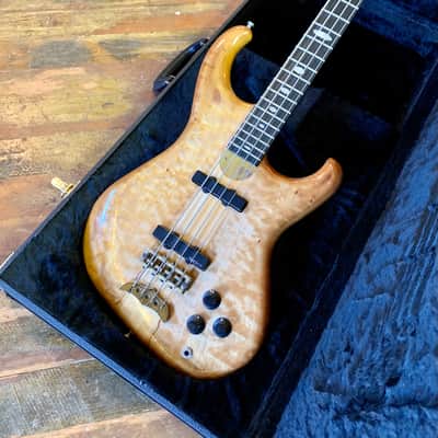Alembic Elan 4 1988 Quilted maple original vintage USA neck thru Birdseye IV jazz image 4
