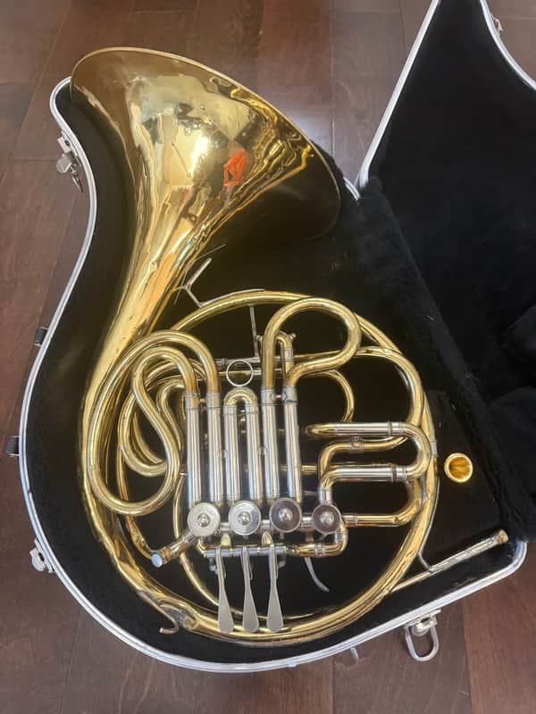 C. G. Conn 6D Double French horn. Made in USA image 1