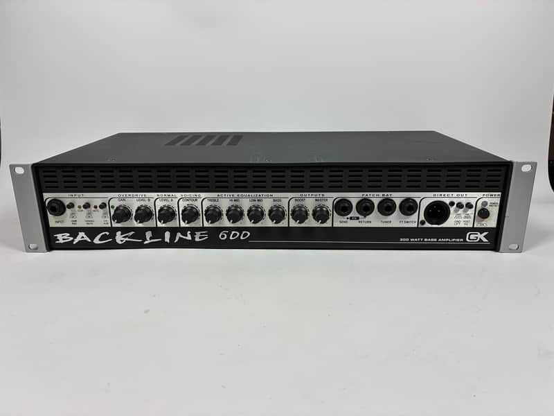 BACKLINE 600 ベース用アンプ 300W Gallien-Krueger Backline 600 2-Channel 300-Watt Bass Amp Head | Reverb