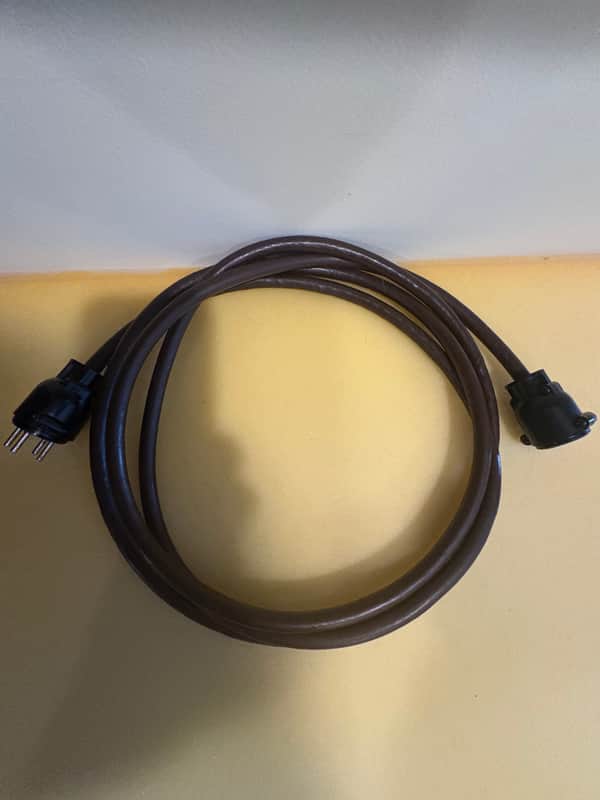 Hammond/Leslie 5 Pin Male Plug to 6 Pin Female Socket Cable - approx. 9 feet image 1
