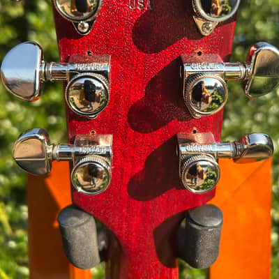 Gibson SG Special, Mississippi Queen P90s and rare block inlay Rosewood Fretboard and super rare factory block Fretboard inserts. herry image 4